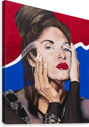 Selena Canvas Print