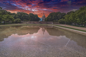 US Capitol Sunset