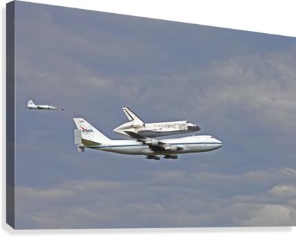 Discovery Final Flight Canvas Print