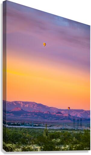 Coming Down Canvas Print