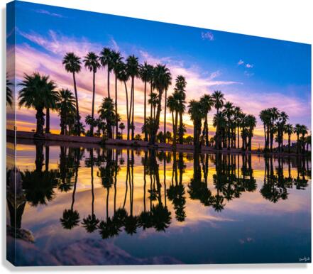 Over the Waters Canvas Print