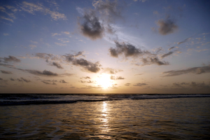 Sunset over the Arabic Sea
