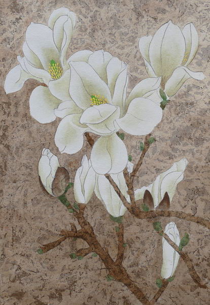 Magnolia Blossom - no Cally by Birgit Moldenhauer