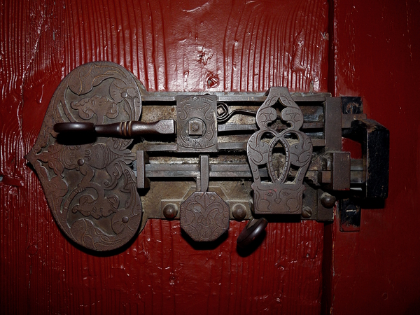 German Medieval Lock by Birgit Moldenhauer