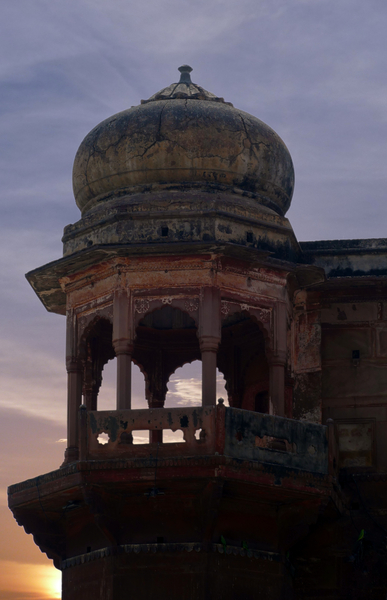 Indian Palace Corner by Birgit Moldenhauer
