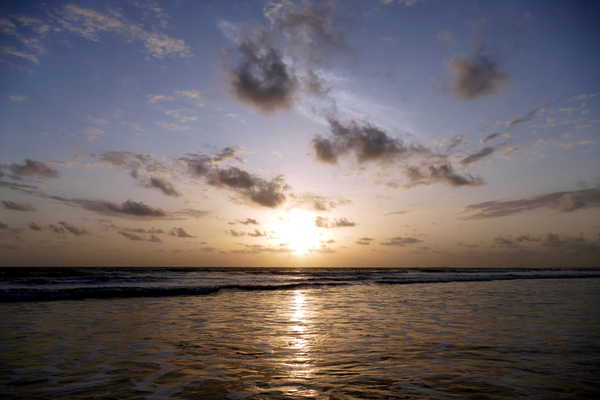 Sunset over the Arabic Sea by Birgit Moldenhauer