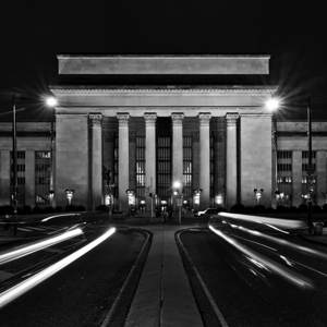 30th street station at night  square 1001 Thirtie
