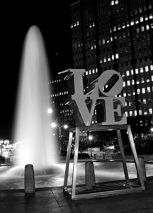 LOVE sculpture in love park  vertical 453 Brother