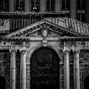 abandoned detroit train station  square 532 Aband