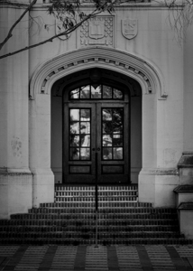 ableist entrance moses hall uc berkeley  vertical