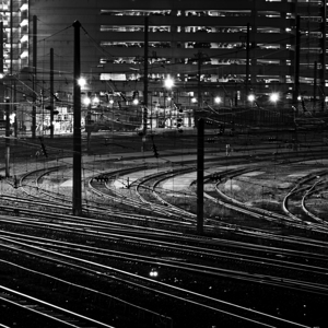 amtrak tracks 30th street station  square 996 Rai