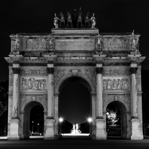 arc de triomphe du carrousel  square 2457 Napolea