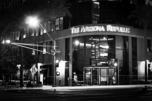 arizona republic building at night  horizontal 31
