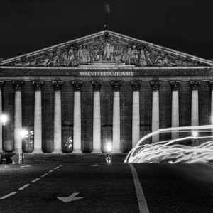 assemblee nationale building at night  square 250