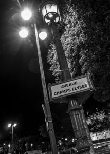 avenue champs elysee lamp post  vertical 2443 Ely