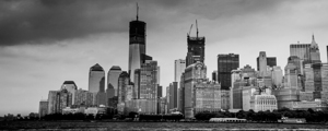 battery park lower manhattan skyline  panoramic 1