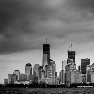 battery park lower manhattan skyline  square 1402