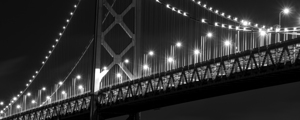 bay bridge night  panoramic 2772 Eighty 13k