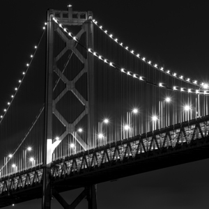 bay bridge night  square 2772 Eighty 13k