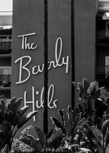 beverly hills hotel tropical foliage  vertical 27