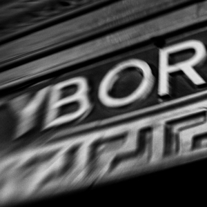 blurry ybor city sign  square 2996 Roby 13k