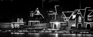 boathouse row at night  panoramic 998 Row 13k