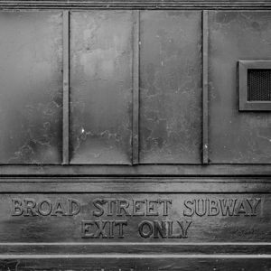 broad street subway exit  square 2958 Exit 13k.jp