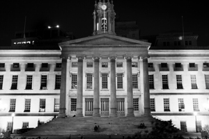 brooklyn borough hall at night  horizontal 1406 B