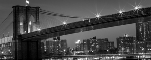 brooklyn bridge at night  panoramic 1409 Bridge 1