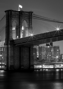 brooklyn bridge at night  vertical 1409 Bridge 13