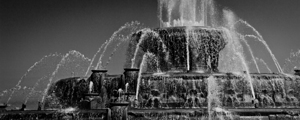 buckingham fountain  panoramic 2020 Clarence 13k.