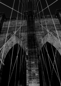 cable web brooklyn bridge night  vertical 390 Web