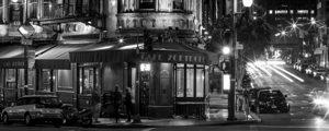cafe zoetrope at night francis ford coppola  pano