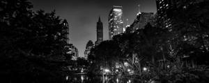 central park pond at night  panoramic 1485 Pondeu