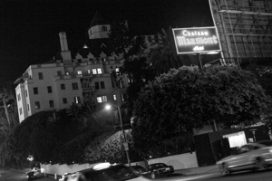 chateau marmont at night  horizontal 2180 Marmont