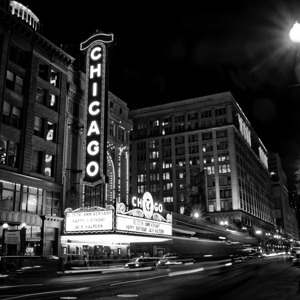 chicago theater at night  square 54 Chicago 13k.j