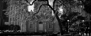 chicago water tower spring time  panoramic 2033 S