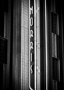 chuck norris conference center sign  vertical 812