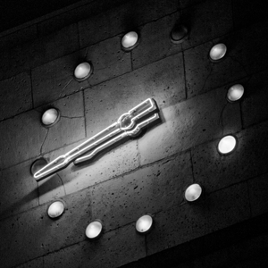clock face on houston city hall  square 925 Forty