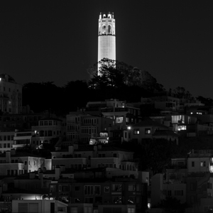 coit tower from russian hill  square 494 Coit 13k