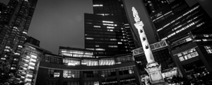 columbus circle at night  panoramic 1421 Columbus