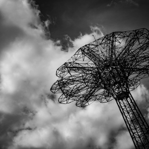 coney island parachute ride  square 373 Parachute