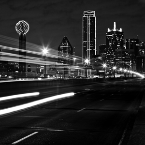 dallas skyline at night  square 2116 Bus 13k