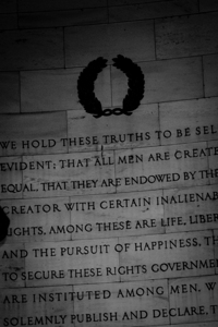 declaration of independence jefferson memorial  v