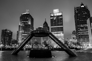 detroit skyline hart plaza  horizontal 3091 Horac