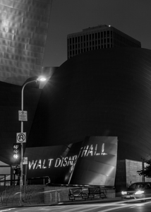 disney concert hall at night  vertical 2760 Walte