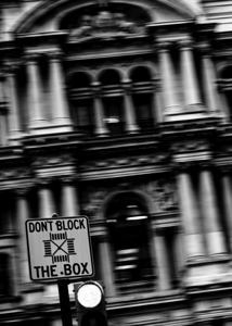 dont block box sign city hall  vertical 452 Box 1