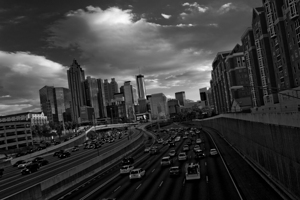 downtown atlanta skyline  horizontal 689 Fence 13