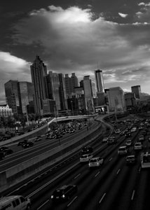 downtown atlanta skyline  vertical 689 Fence 13k.