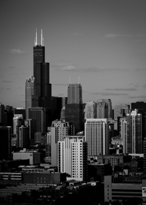 downtown chicago willis tower  vertical 1210 Prai